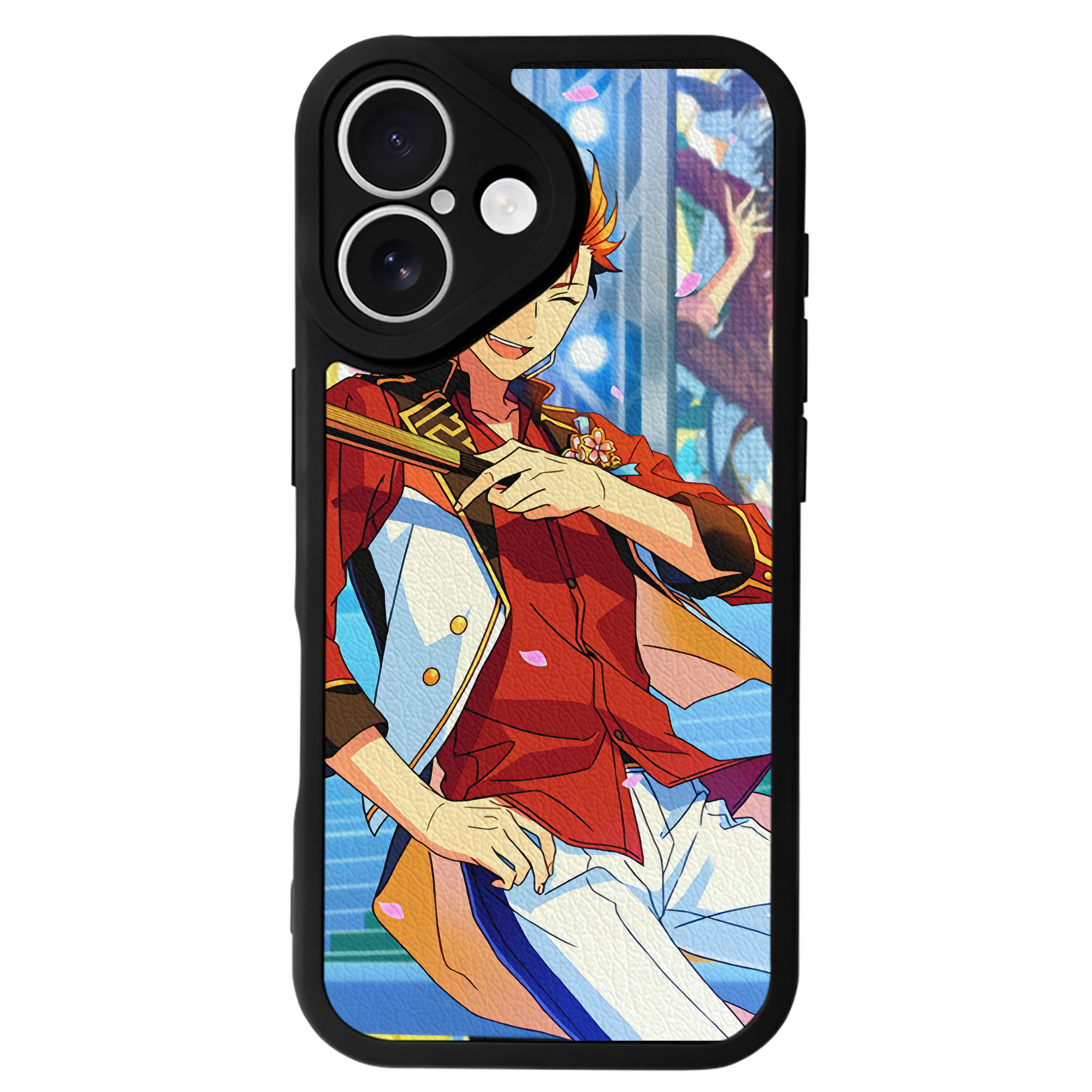 （画像用） あんさんぶるスターズ! Ensemble Stars 【iPhone 16シリーズ対応】シリコンスマホケース（レザー調） 材質：シリコン
